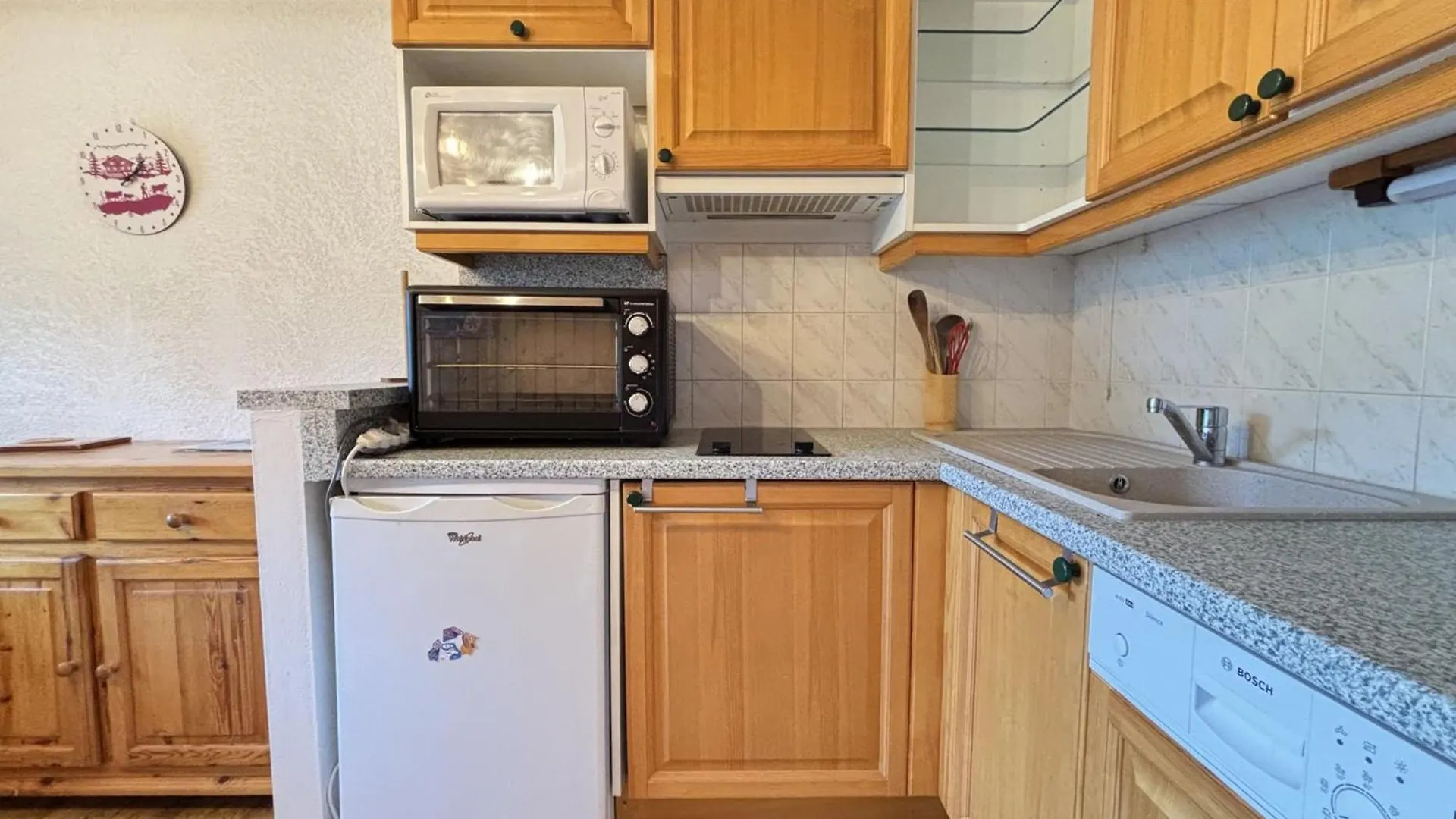 Appartement Au Pied Des Pistes Avec Balcon, Animaux Acceptes - Fr-1-505-84 ノートル・ダム・ド・ベルコンブ フランス